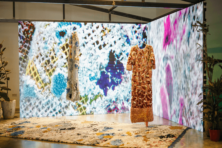 a part of the exhibition 